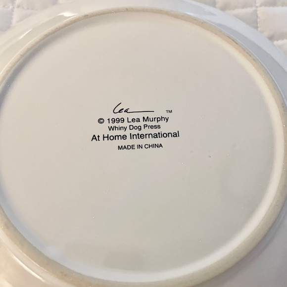 Lea Murphy Whiny Dog Press, Coffee Press Plates, Set of 4, sepia tone - Picture 2 of 6